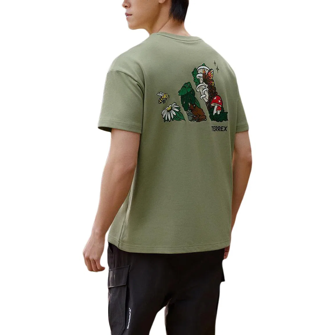 Футболка Terrex XPLORIC NATURE унисекс Tent Green Adidas — фото 4