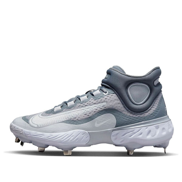 

Кроссовки alpha huarache elite 4 mid 'wolf grey white' Nike, серый
