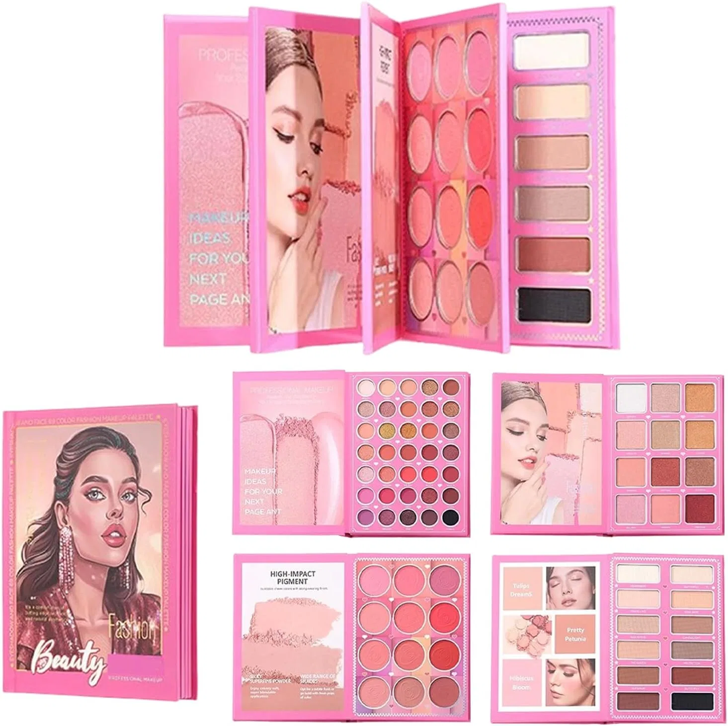 Палетка теней для век Mat & Shimmer, 12 цветов, No Brand