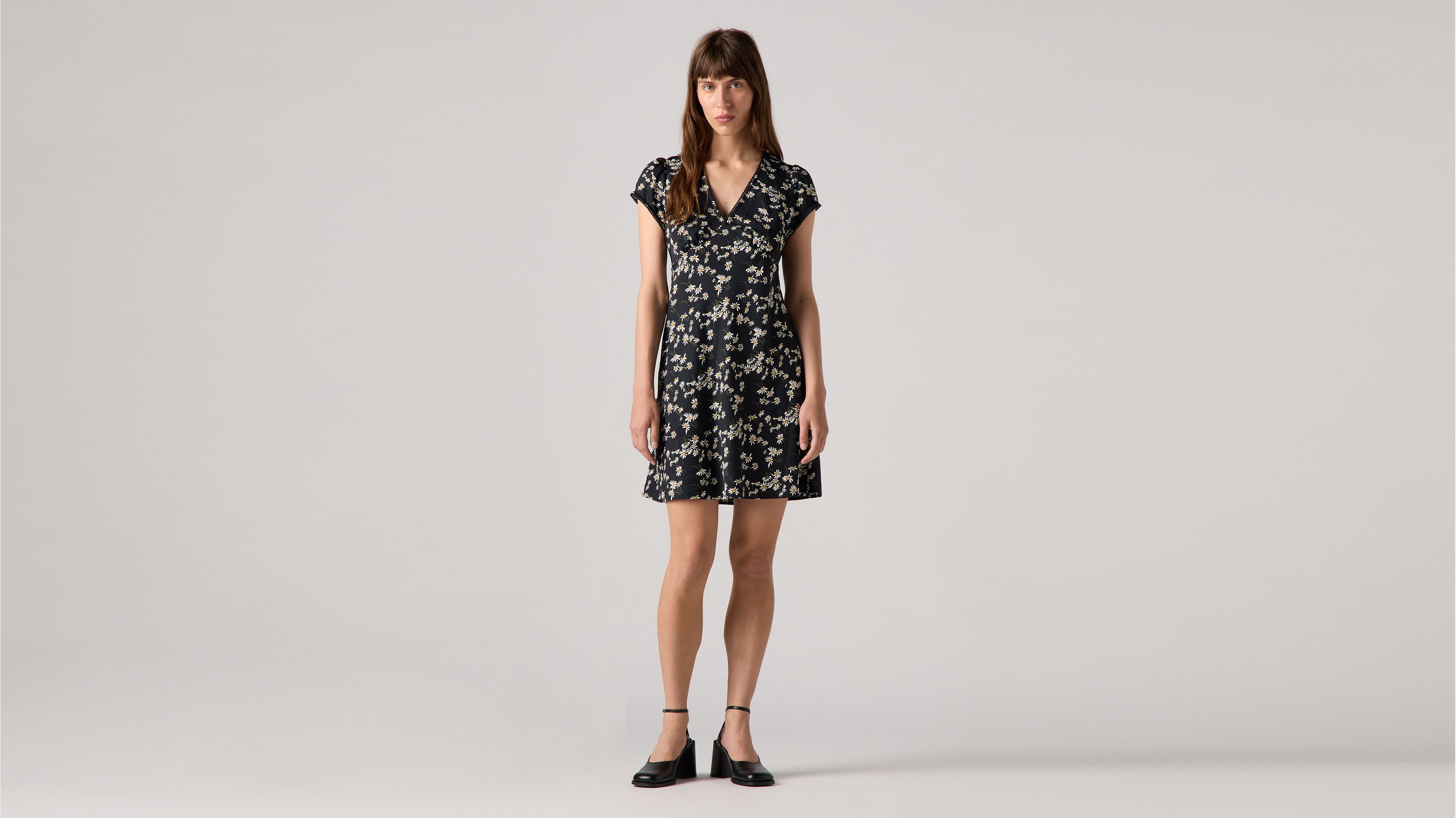 

Платье Myla с короткими рукавами Levi's, цвет Alona Floral - Multi - Color
