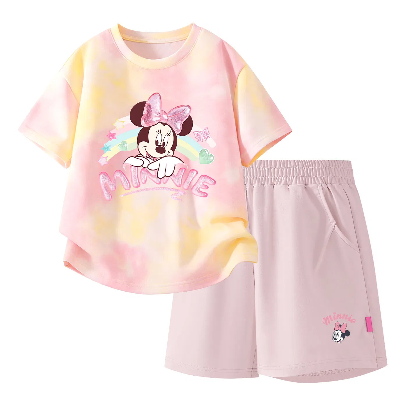 Детский спортивный костюм Casual Sportswear 2 Piece Set Disney, Twilight Blue+DiL Playful Ni K_Bottom Right Mist White — фото 3