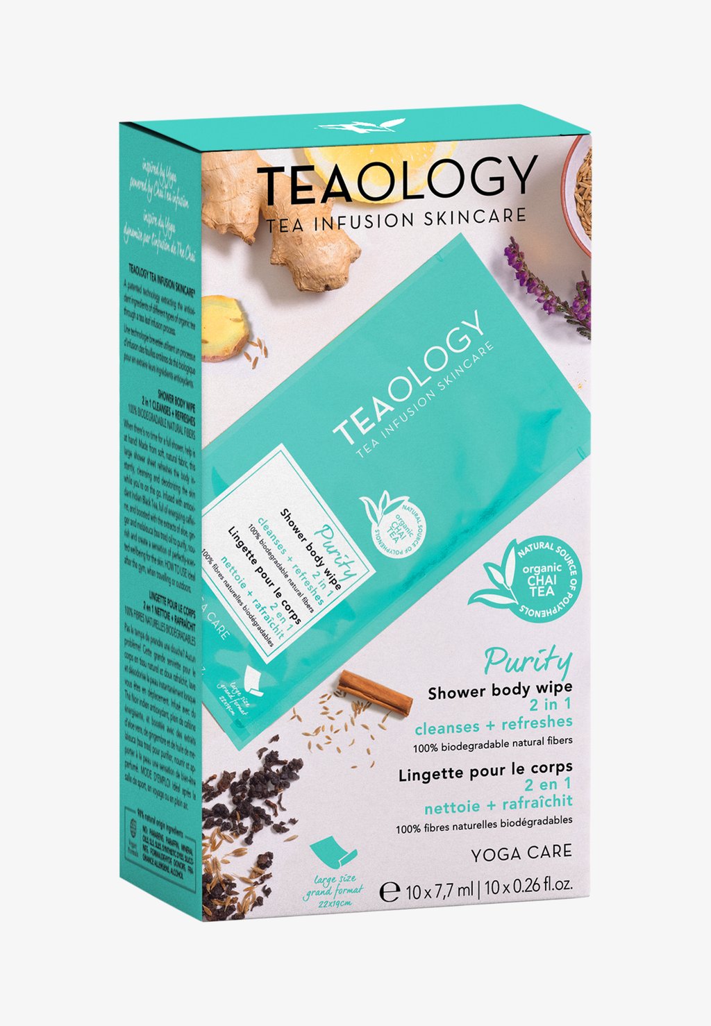 

Гель для душа Purity Shower Body Wipe Teaology