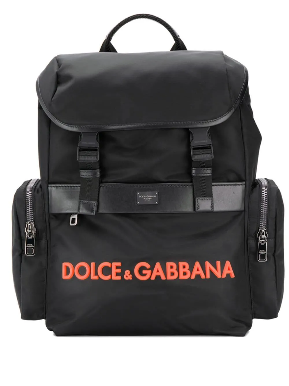 

Рюкзак с логотипом Dolce & Gabbana, черный