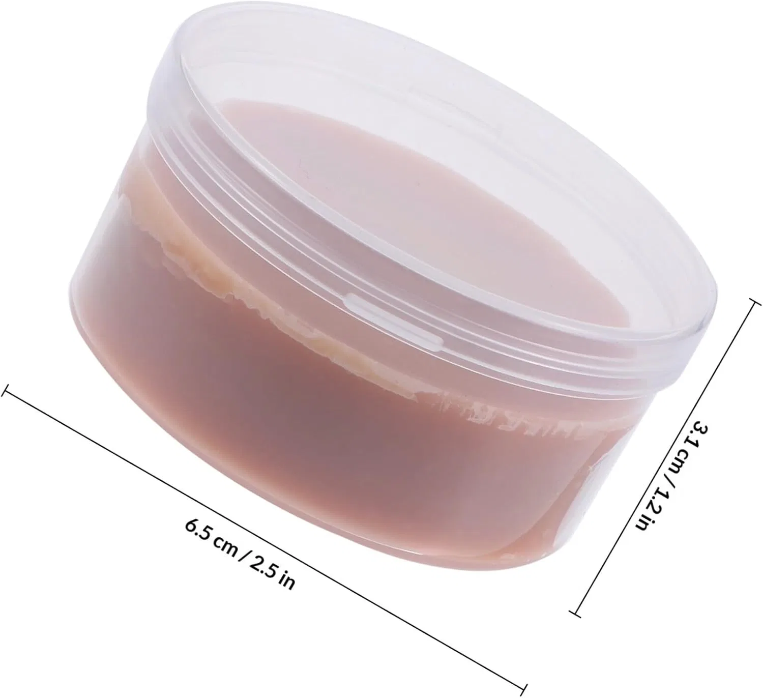 Набор для спецэффектов Skin Wax 2 шт. и шпатель SAFIGLE, 50 г, прозрачный — фото 2