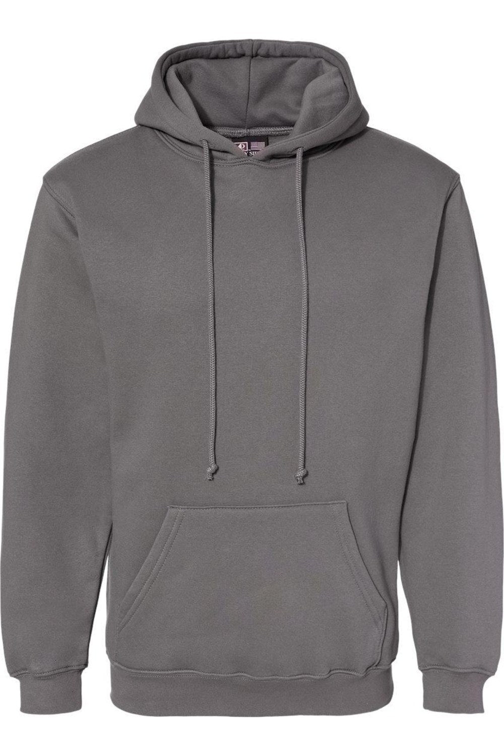 

Толстовка с капюшоном Bayside USA-Made, цвет charcoal