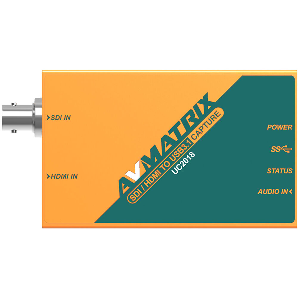 

AVMATRIX UC2018 SDI/HDMI - USB 3.0 видеозахват