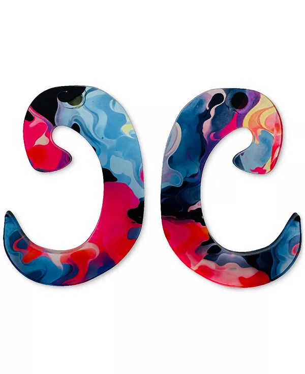 

Серьги-Гвоздики Микаэла Swanky Designs, blue