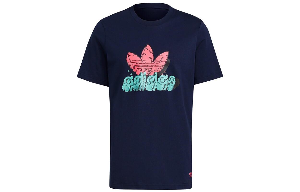 

Футболка Funny Dino для мужчин, темно-синяя Adidas Originals, темно-синий
