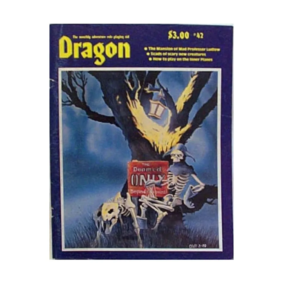 

Журнал #42 "The Mansion Of Mad Professor Ludlow - AD&D Adventure Inner Planes", Dragon Magazine #01 - #50