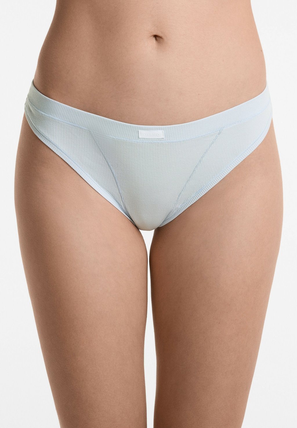 

Трусы 3 RIB CLASSIC LOGO OYSHO, синий
