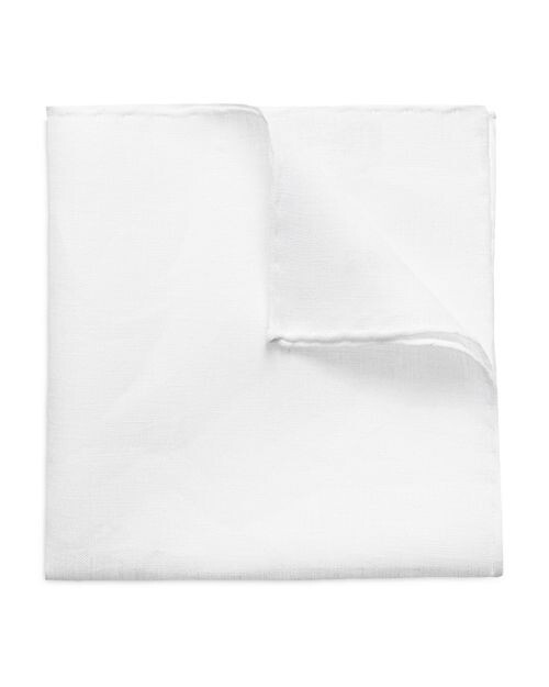 

Льняной нагрудный платок Eton, цвет White