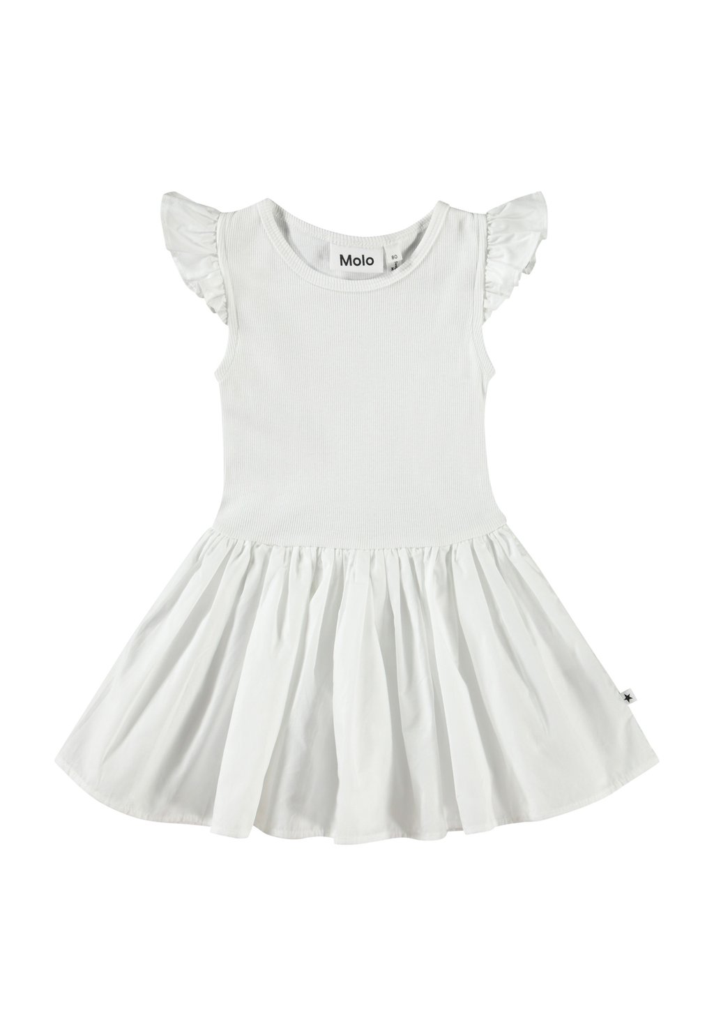 

Повседневное платье CIMI BABY SLEEVELESS DRESS Molo, белый
