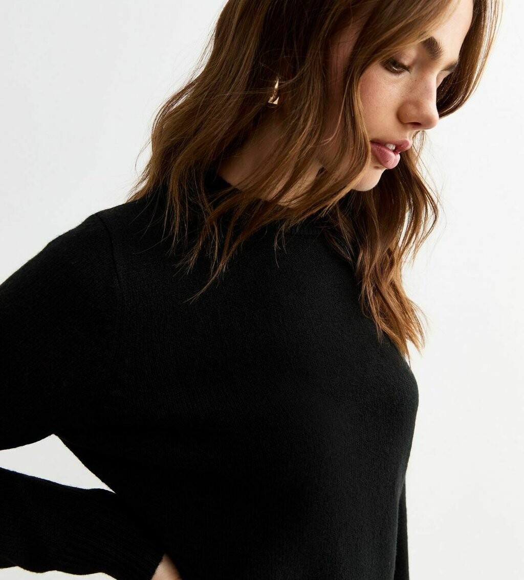

Джемпер BLACK CREW NECK New Look, черный