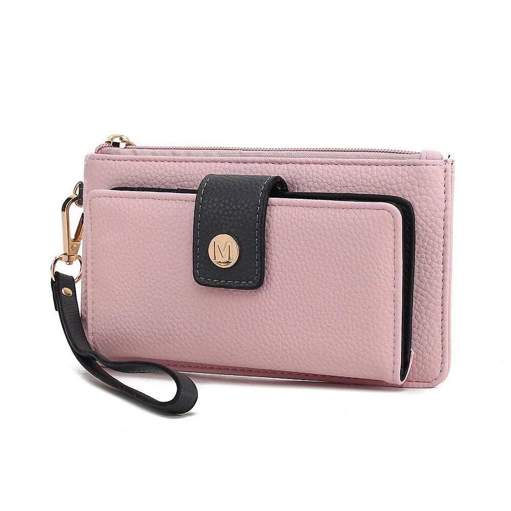 

Mkf Collection Olympe Женский кошелек из веганской кожи от Mia K MKF Collection, цвет Pink Charcoal