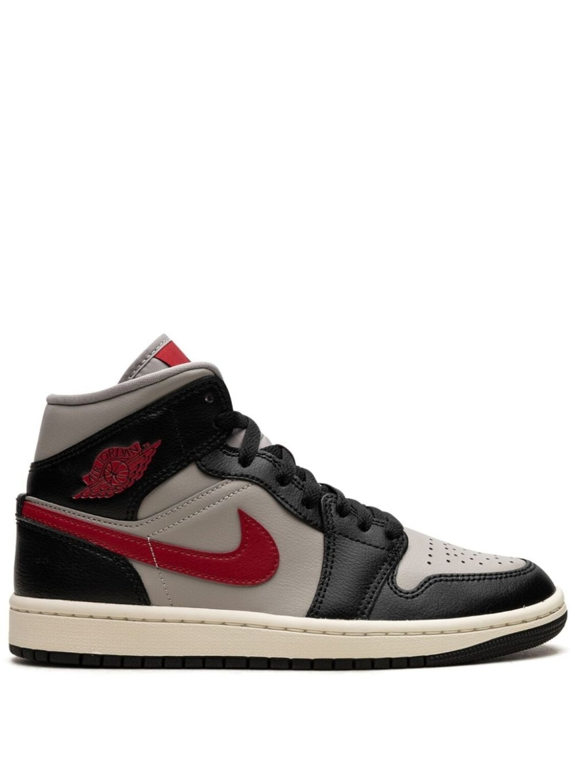 

Jordan кроссовки Air Jordan 1 Mid Red-College, черный