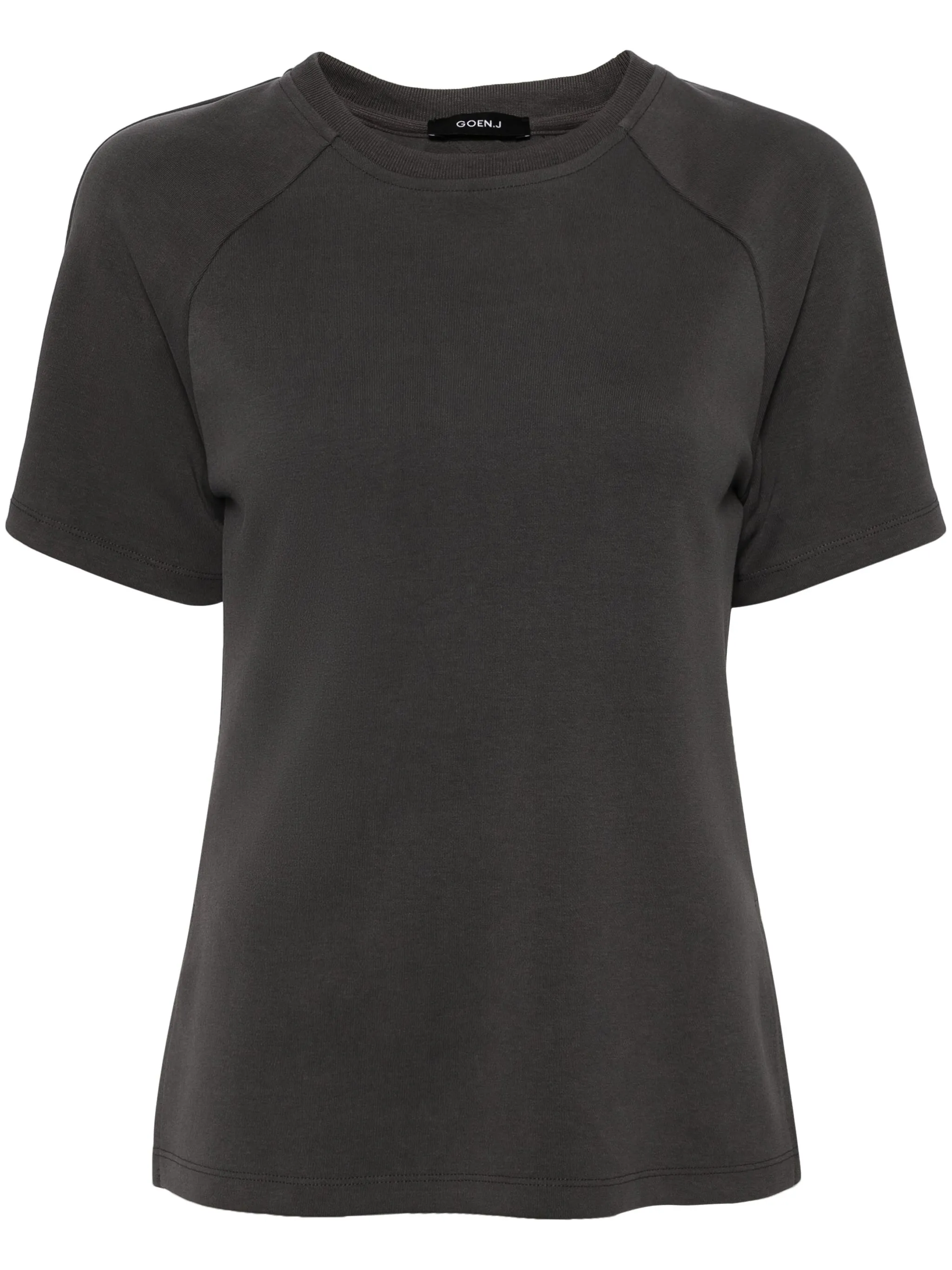 

Футболка с драпировкой Goen.J, серый