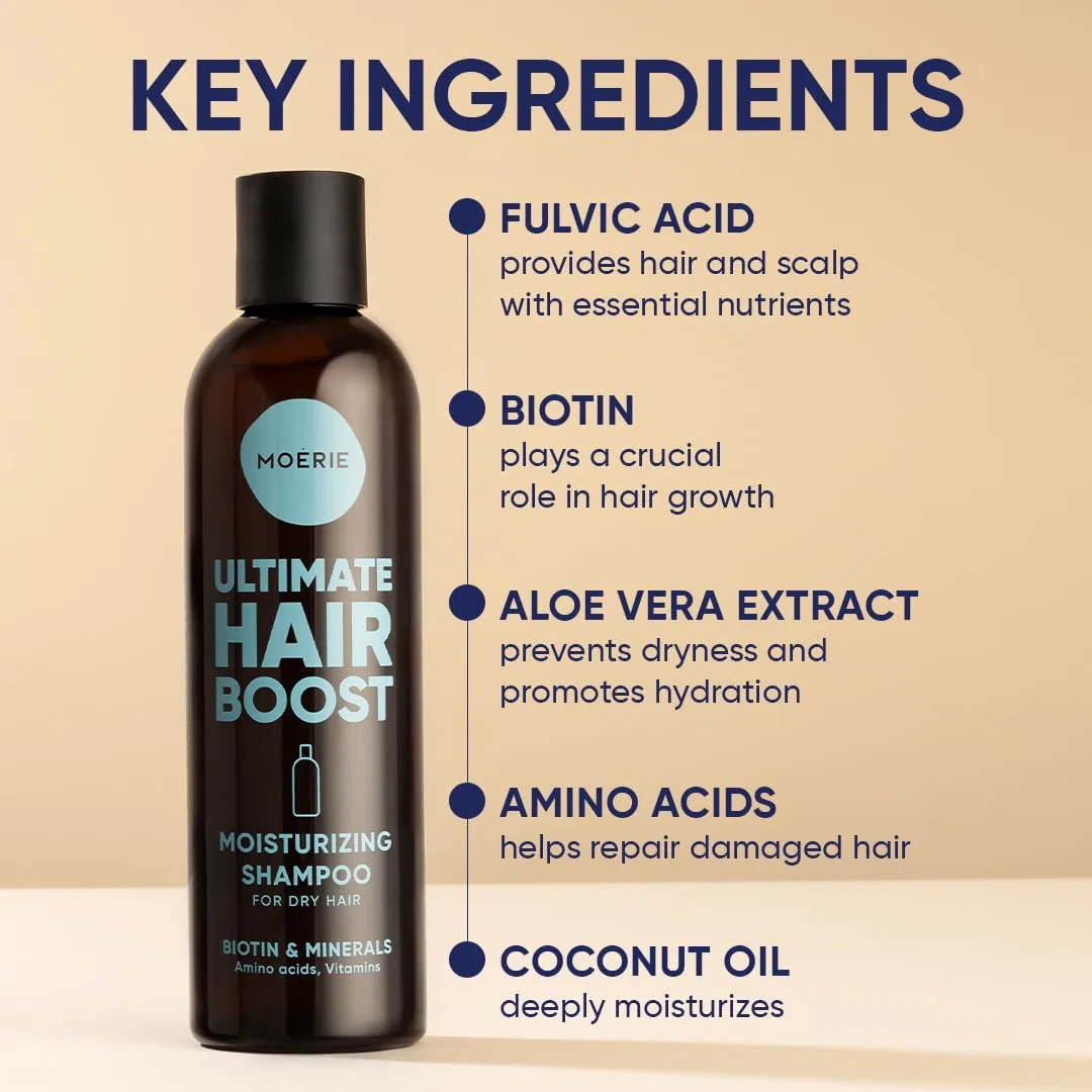Шампунь для роста волос Moerie Ultimate Hair Growth Moerie, Single Set — фото 2