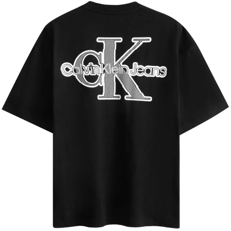 Calvin Klein Футболка унисекс Space Black — фото 3
