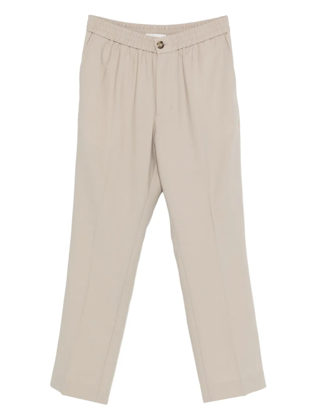 

Брюки на эластичном поясе AMI Paris, нейтральный