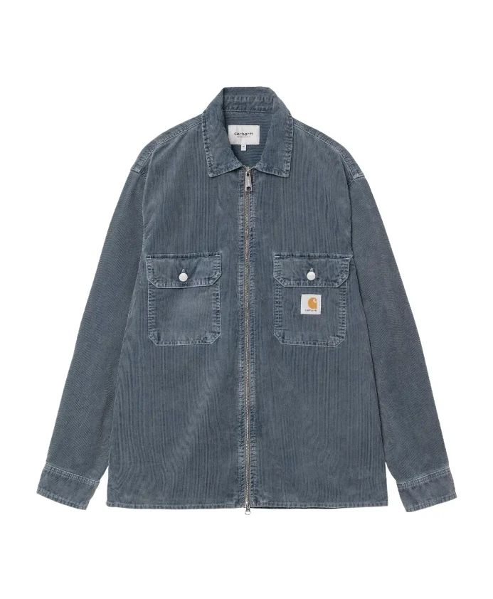 

Рубашка-Куртка Reynolds, темно-синего цвета. Carhartt Wip, синий