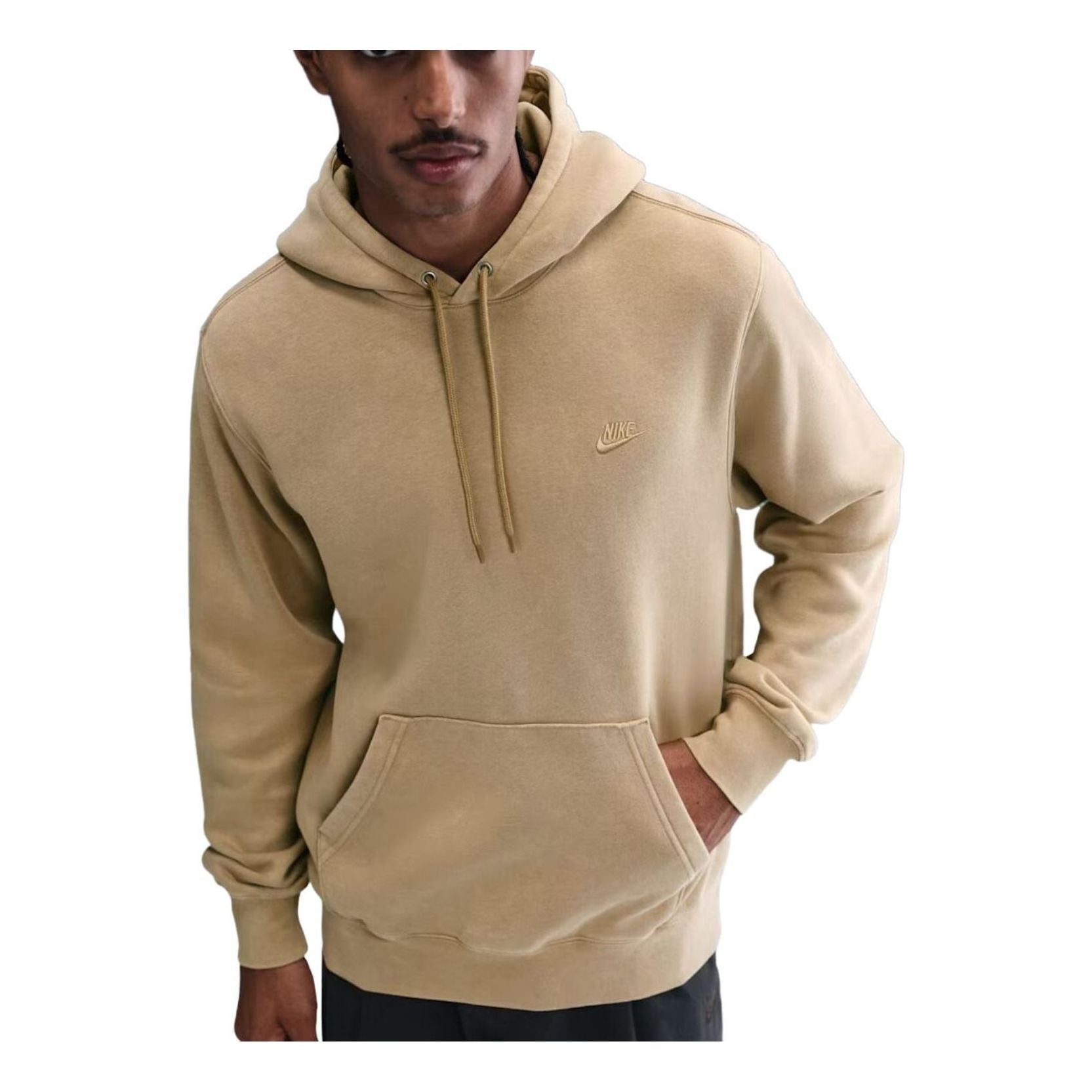 Худи Nike Sportswear Club Washed Fleece 'Parachute Beige'