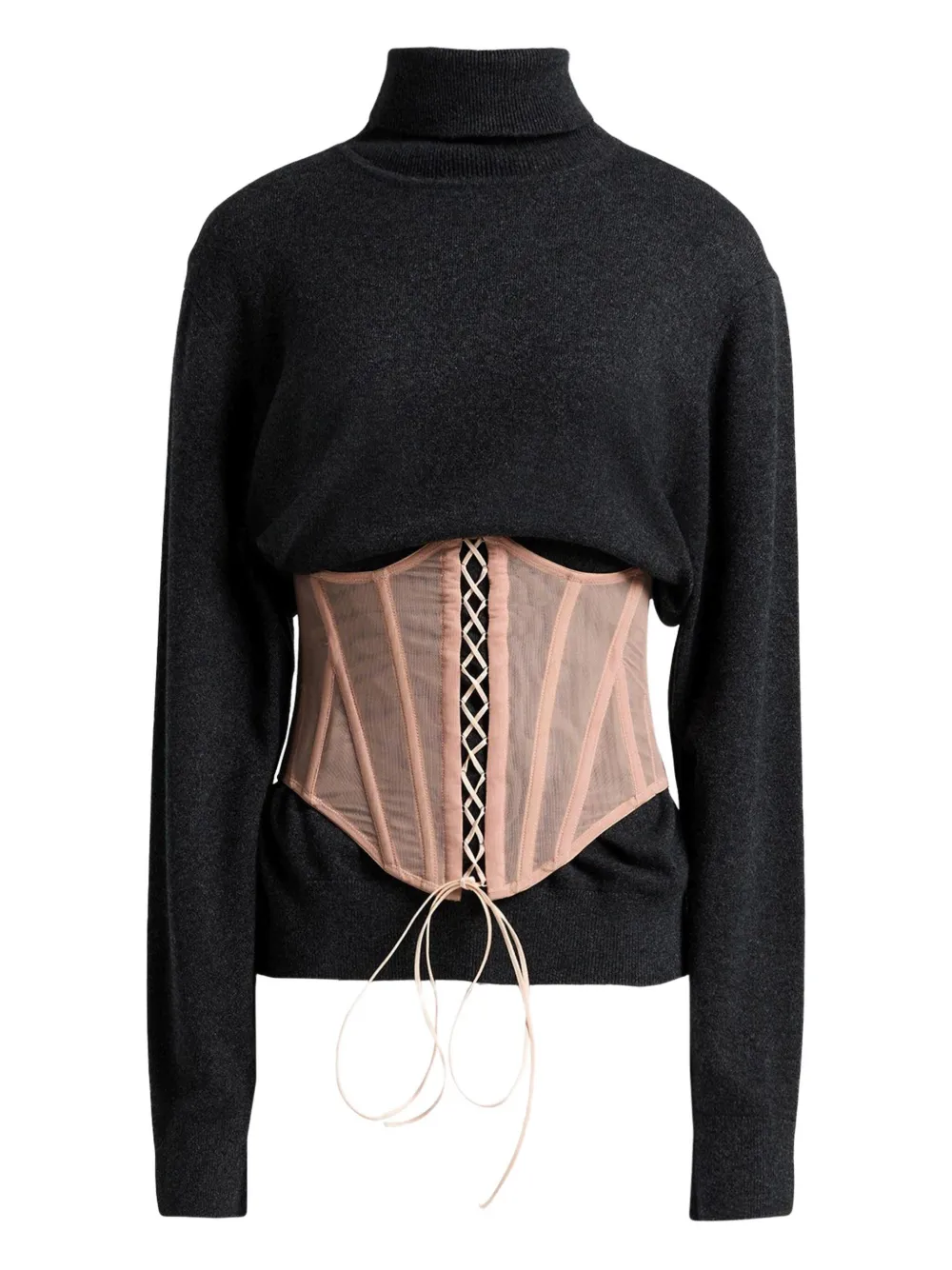 

Водолазка-корсет Dilara Findikoglu, черный