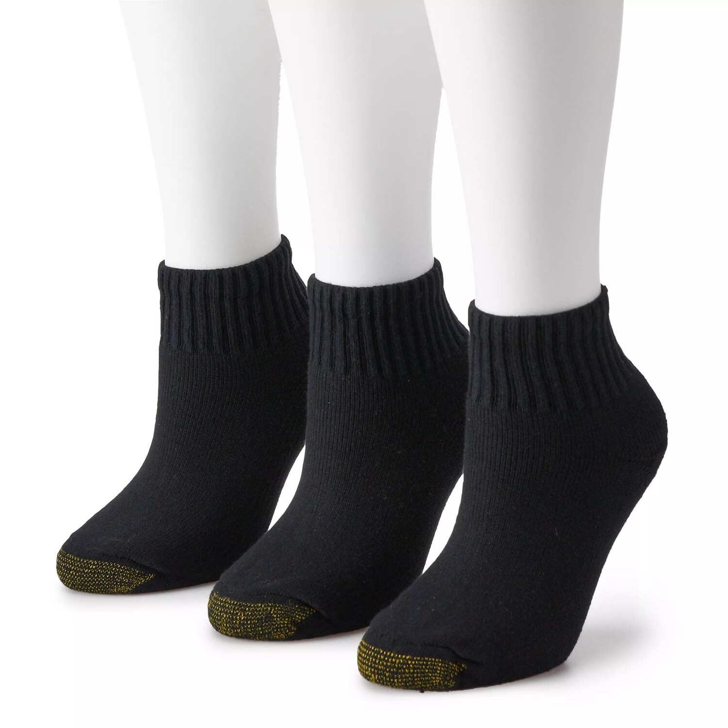 

GOLDTOE 3 шт. Носки Ultra Tec Quarter GOLDTOE, черный