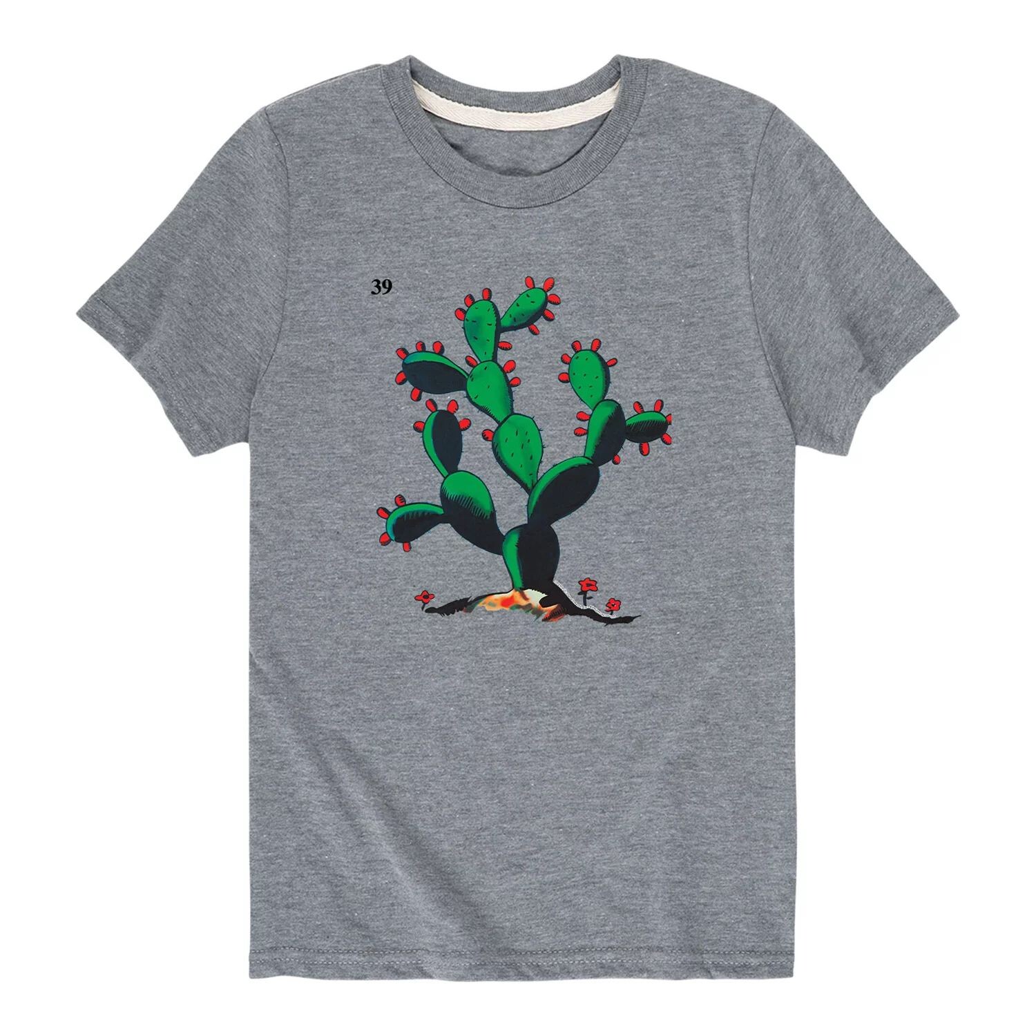 

Футболка Cactus 39 с рисунком для мальчиков 8–20 лет Licensed Character, серый
