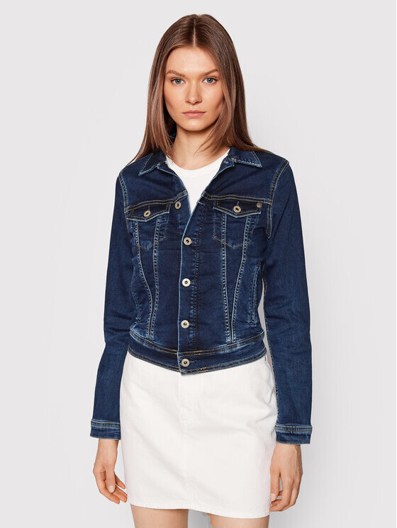 

Джинсовая куртка стандартного кроя Pepe Jeans, синий