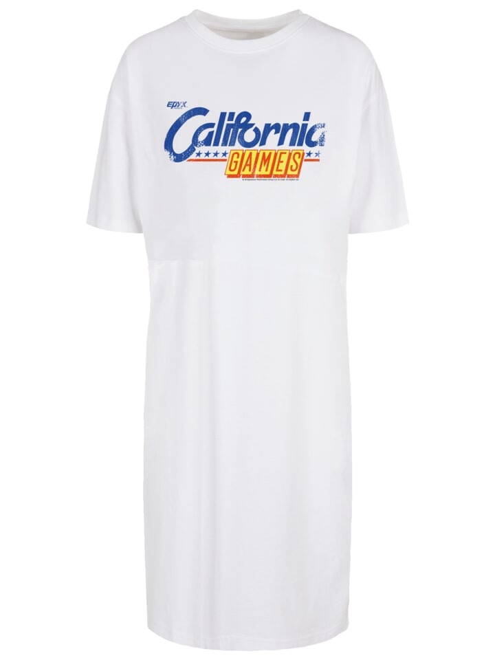 

Короткое платье F4NT4STIC Oversized Kleid CALIFORNIA GAMES LOGO, белый