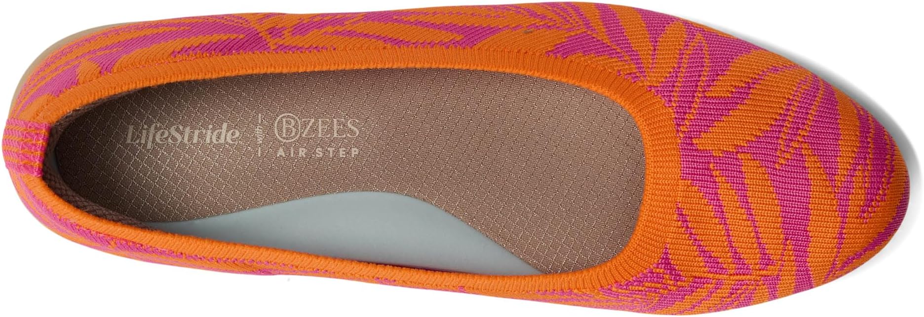 Балетки LifeStride Kit 2 Skimmers, цвет Paradise Pink Knit Fabric — фото 2