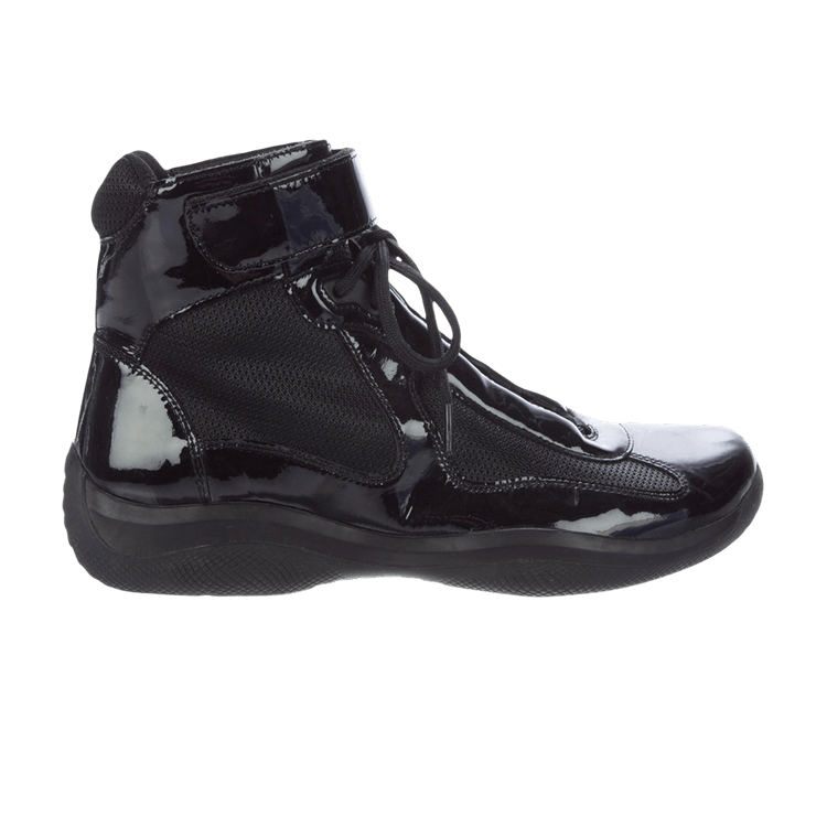 

Кроссовки Prada America's Cup High 'Black', черный