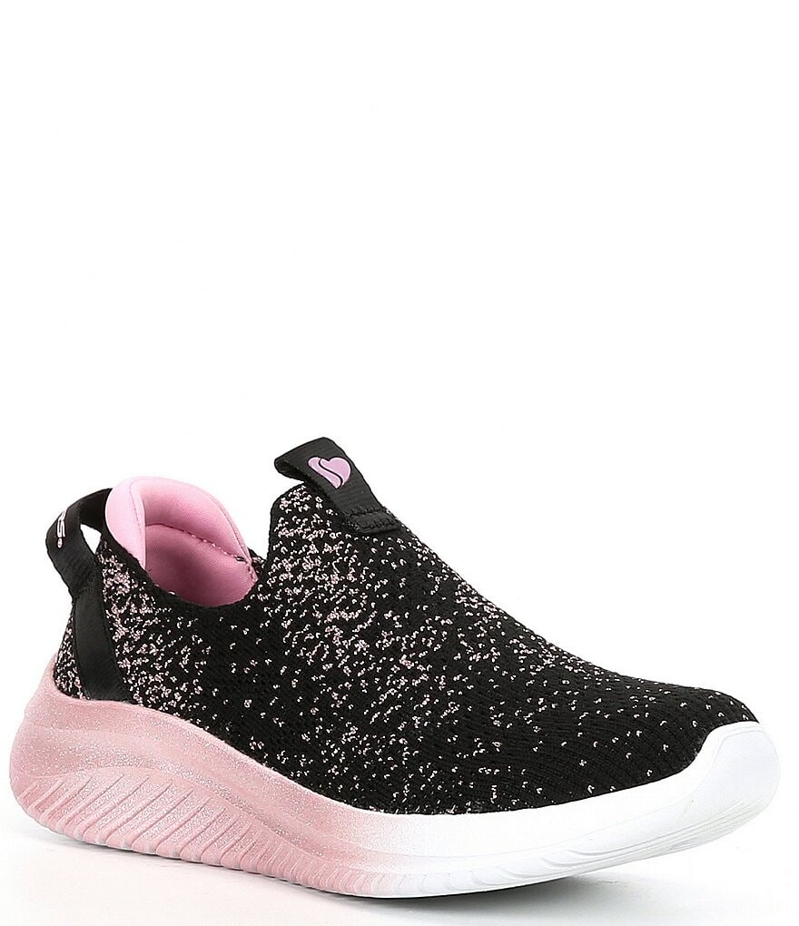 

Кроссовки Skechers Girls' Ultra Flex 3.0 -All That Sparkles (для малышей), черный