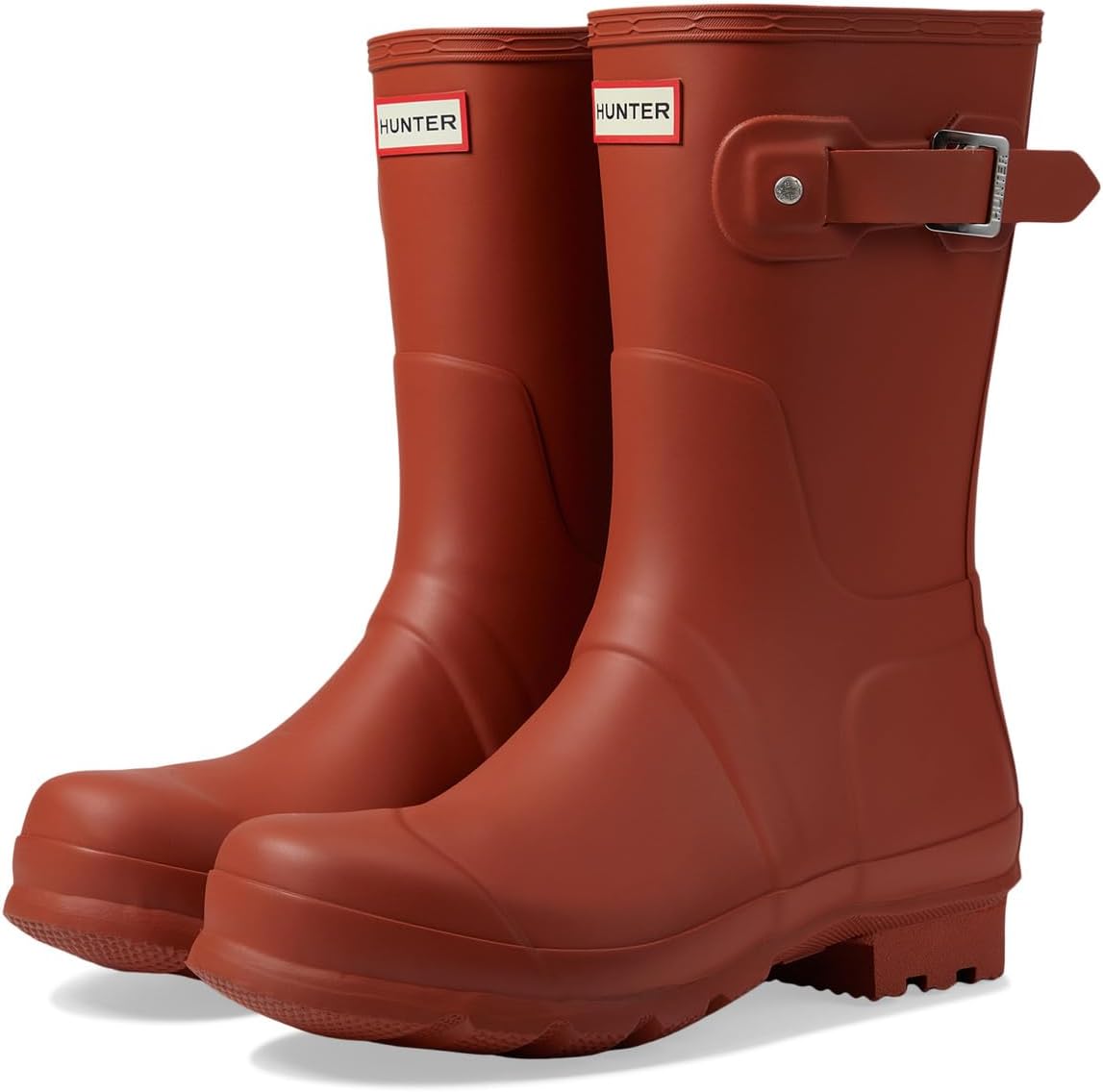 

Ботинки Hunter Original Short Rain Boots, цвет Rhythmic Clay