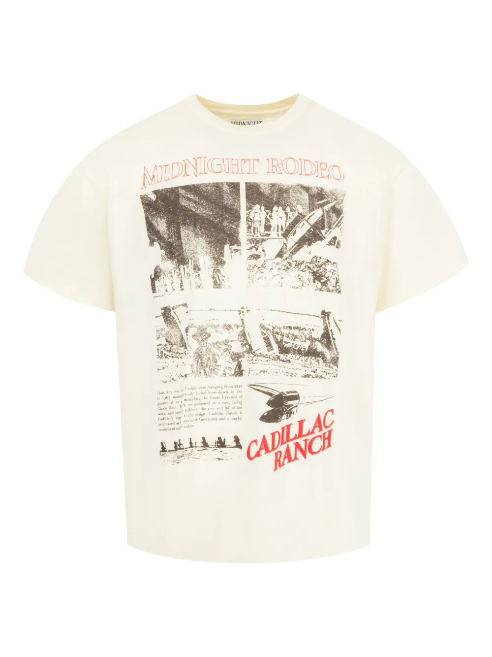 

Футболка Cadillac Ranch с короткими рукавами Midnight Rodeo, нейтральный