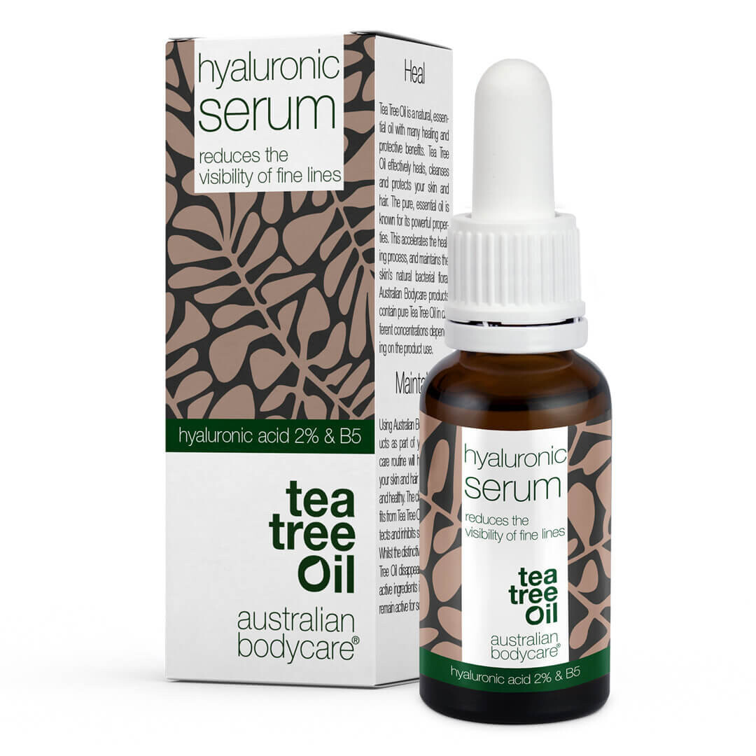 Сыворотка — Australian Bodycare Tea Tree Oil & Hyaluronic Acid, Интенсивно увлажняющая гиалуроновая, 30 мл — фото 3