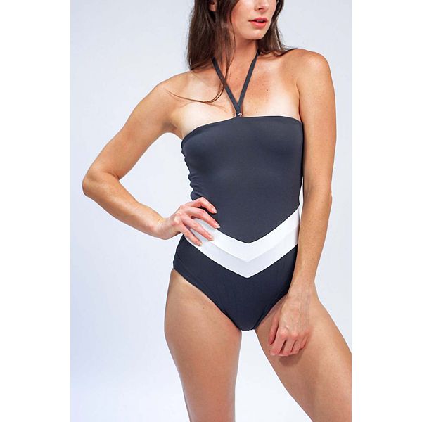 

Купальник Vee convertible one piece Mary Mercedes, Charcoal Grey, Черный, Купальник Vee convertible one piece Mary Mercedes, Charcoal Grey