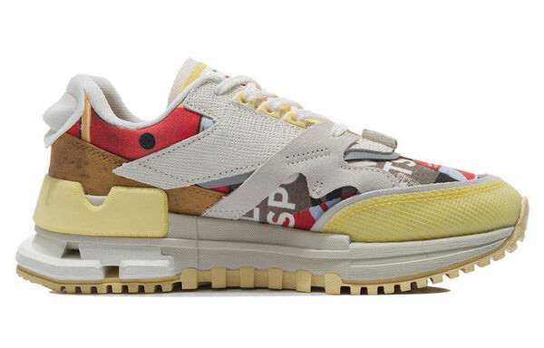 Кроссовки 001 classic low парижская неделя моды 2021 Li-Ning, белый — фото 2