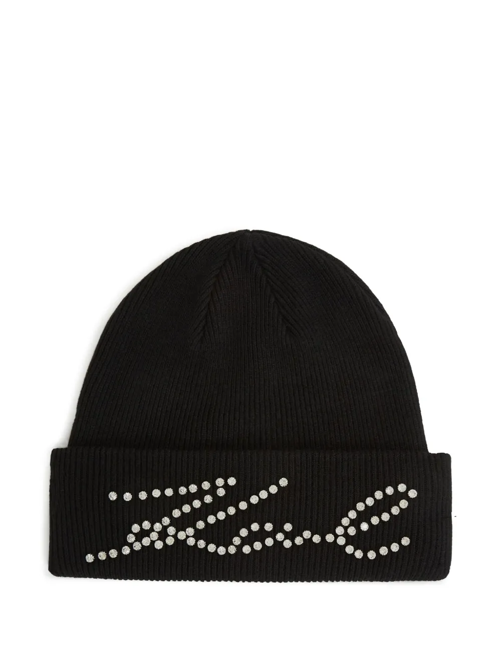 

Шапка бини со стразами Karl Lagerfeld, черный