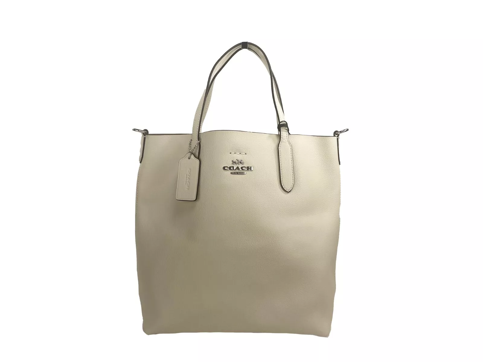 

Сумка-кошелек через плечо Thea Tote из кожи Chalk Small Coach