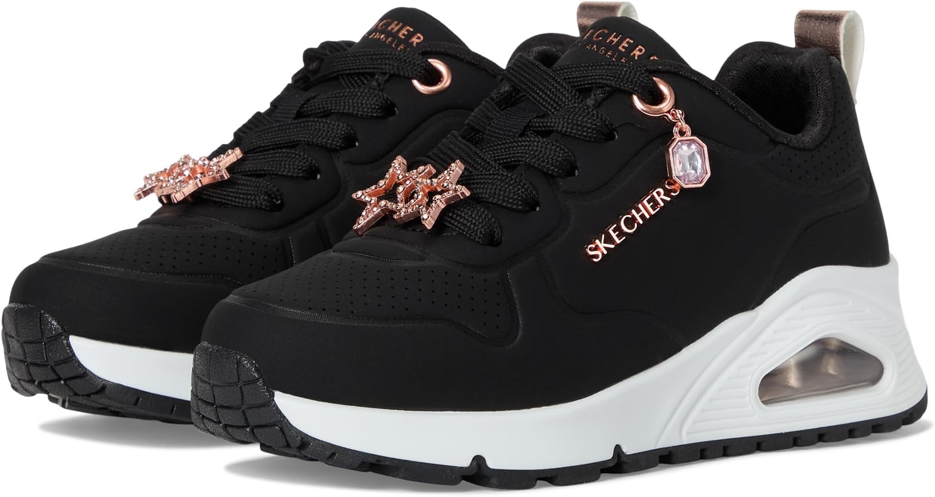 

Кроссовки SKECHERS KIDS Uno Gen1 31562L, Black/Rose Gold