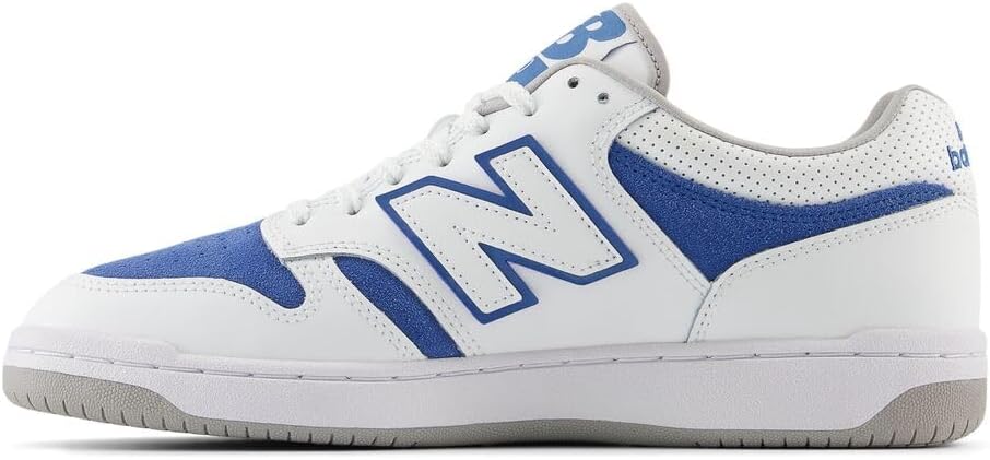 Мужские кроссовки New Balance 480 V1, White/Royal Blue — фото 2