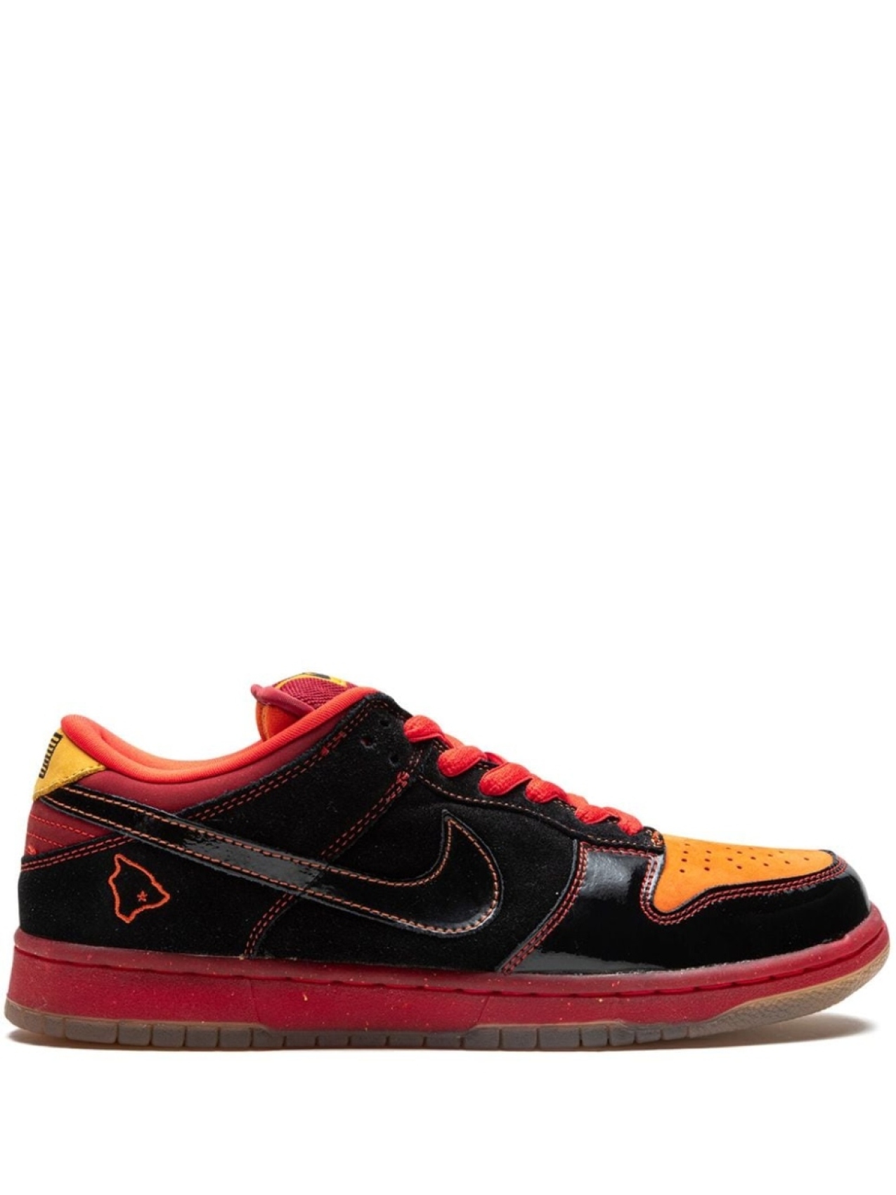 

Кроссовки Nike Dunk Low Premium, черный/красный/оранжевый