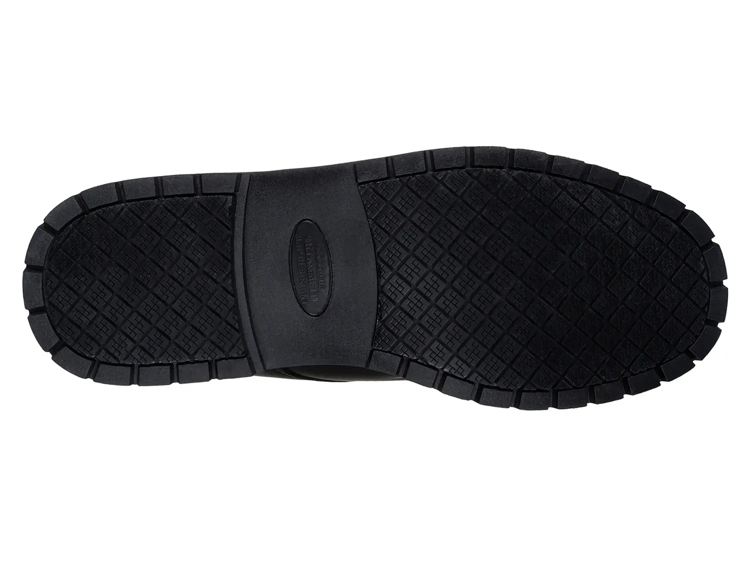 Skechers Cottonwood Cantix Work Oxford — мужские, черные — фото 4