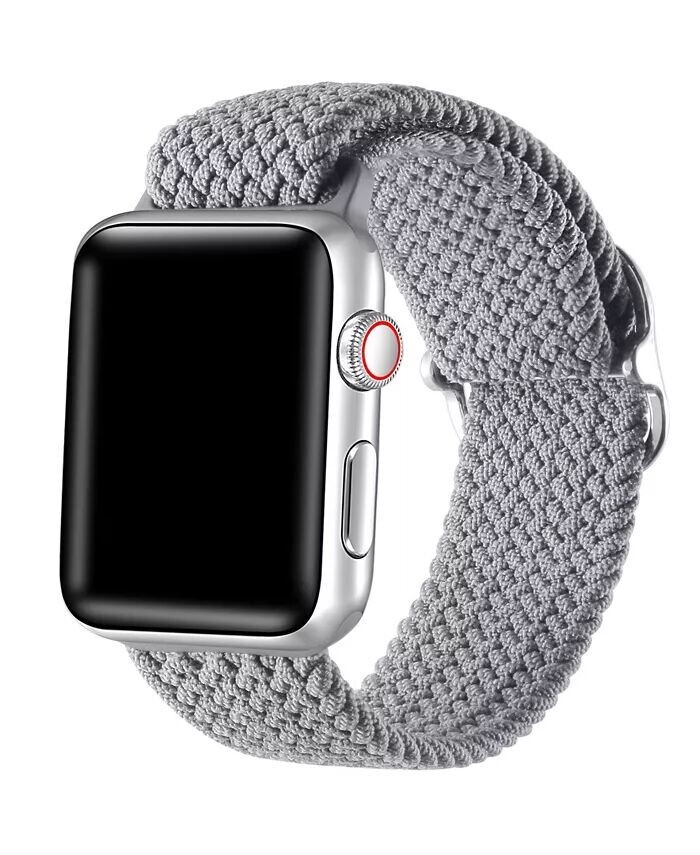 

Унисекс нейлоновый ремешок Avalon для Apple Watch, размер: 42 мм, 44 мм, 45 мм, 49 мм Posh Tech, серый
