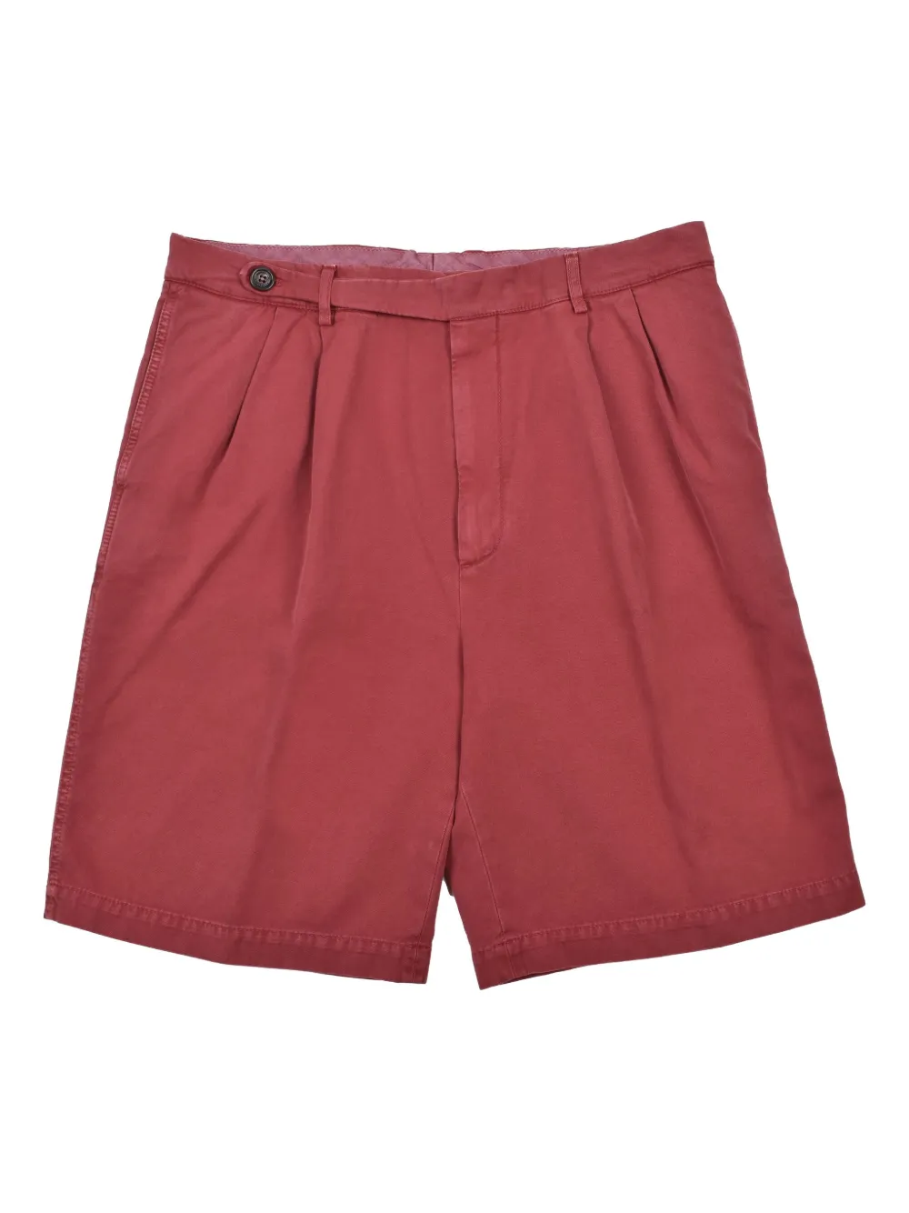 

Шорты со складками Brunello Cucinelli, красный