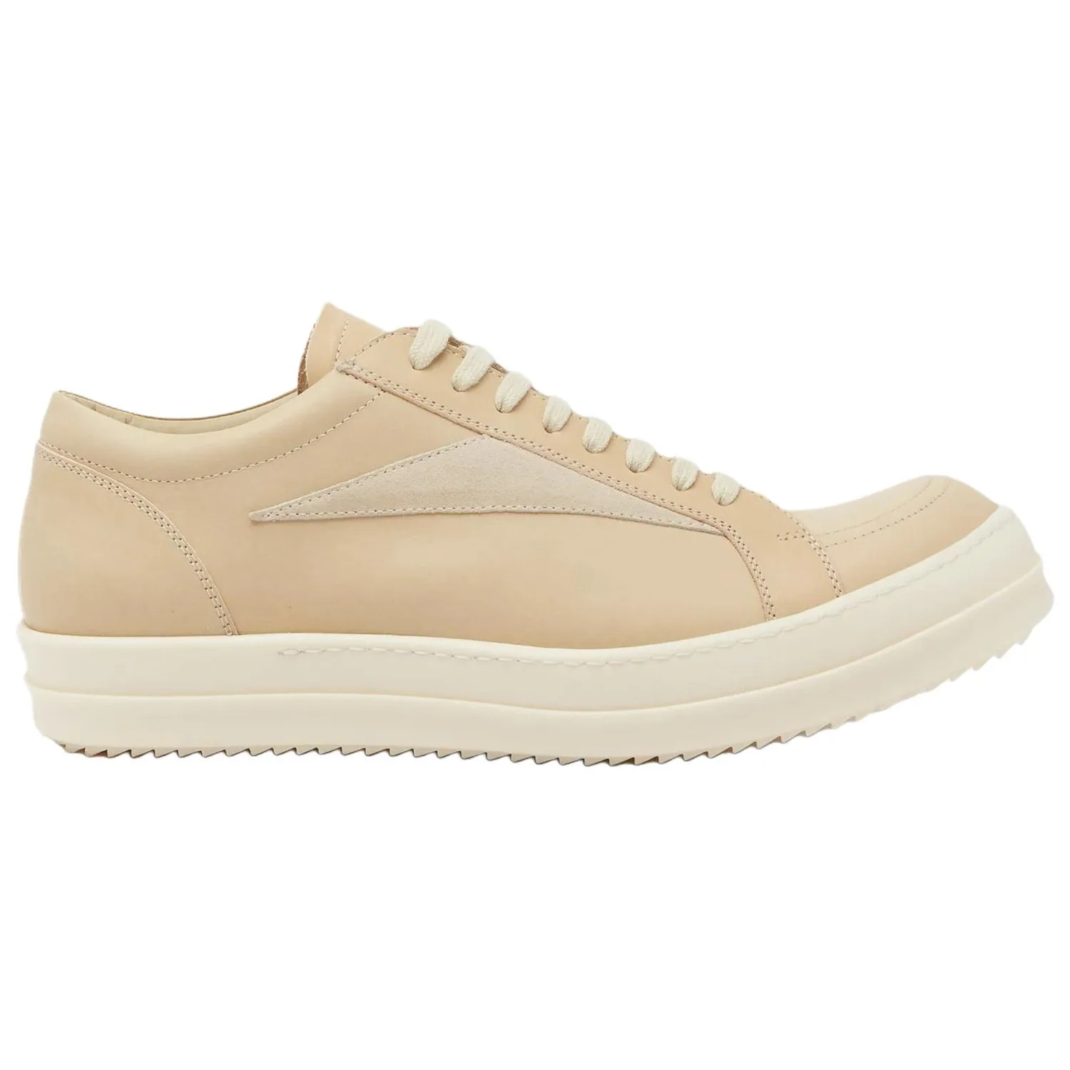 Кроссовки RO Hollywood Leather Low top Skateboard Shoes мужские Umber RICK OWENS, Original Shoe Box Included — фото 3