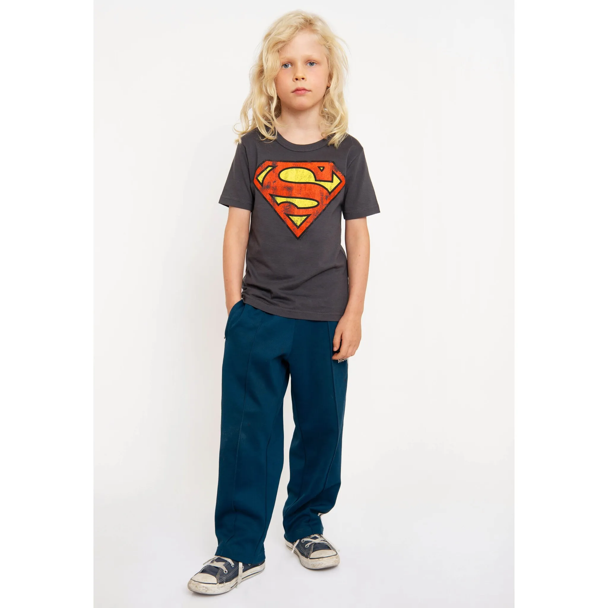 Logoshirt Футболка "DC Comics – Супермен", с лицензионным принтом, синий — фото 4