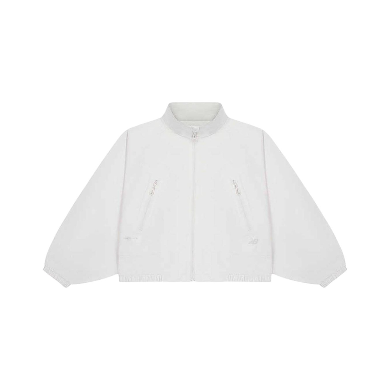 

New Balance Куртка женская White Stand Collar Moderate Others