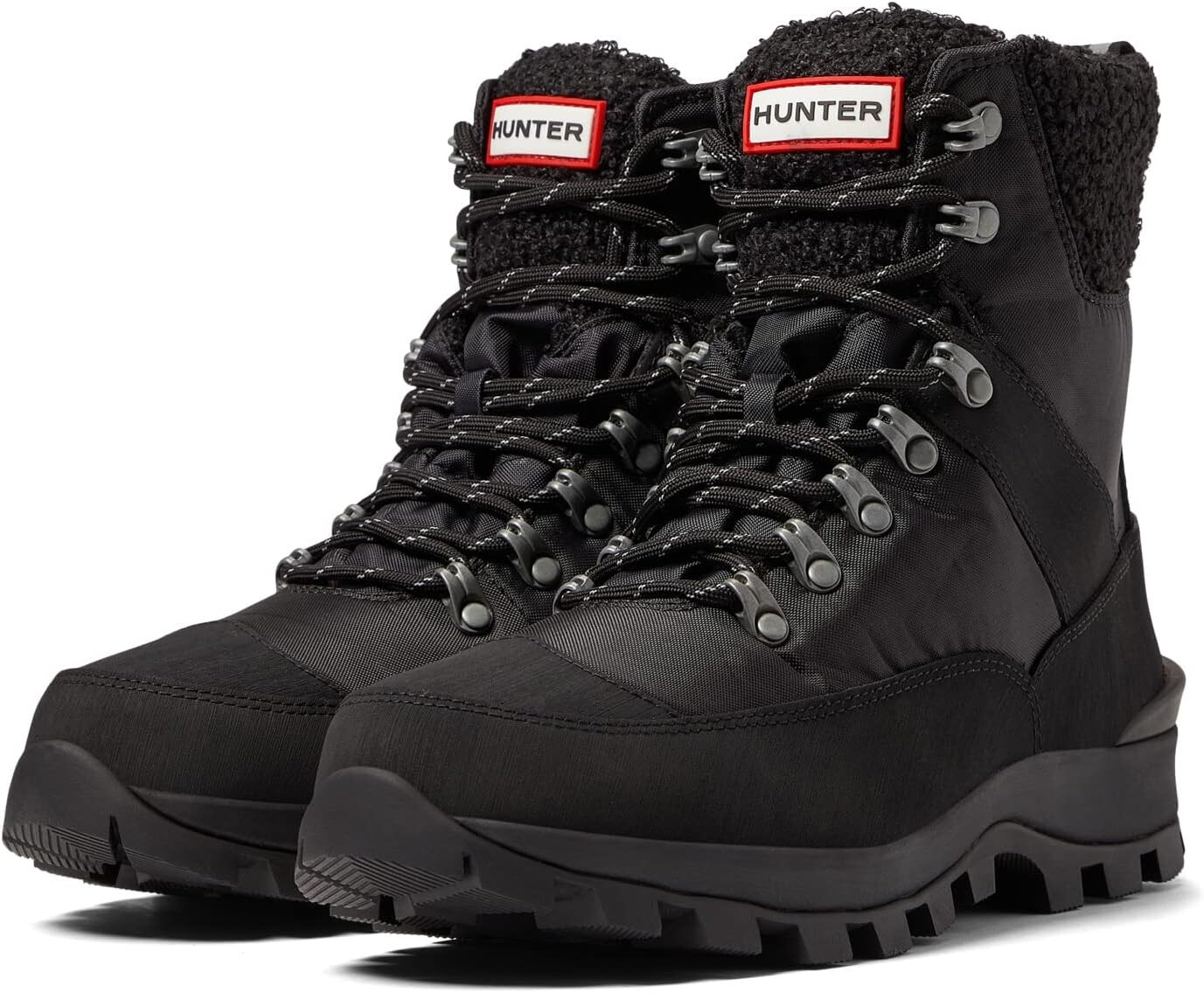 

Ботинки Hunter Recycled Polyester Commando Boot, черный